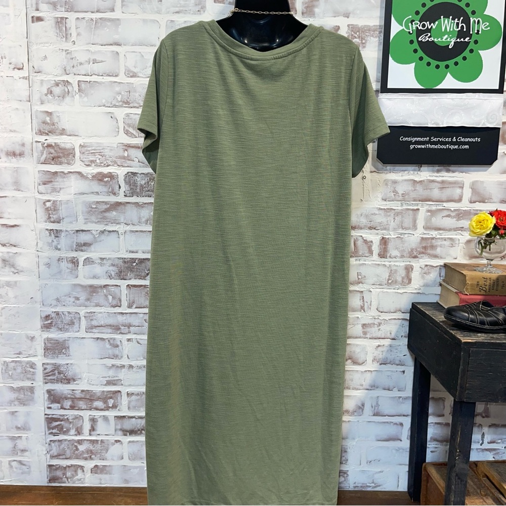 Mossimo Supply Co. Olive Green Women's dress XL - Picture 8 of 9